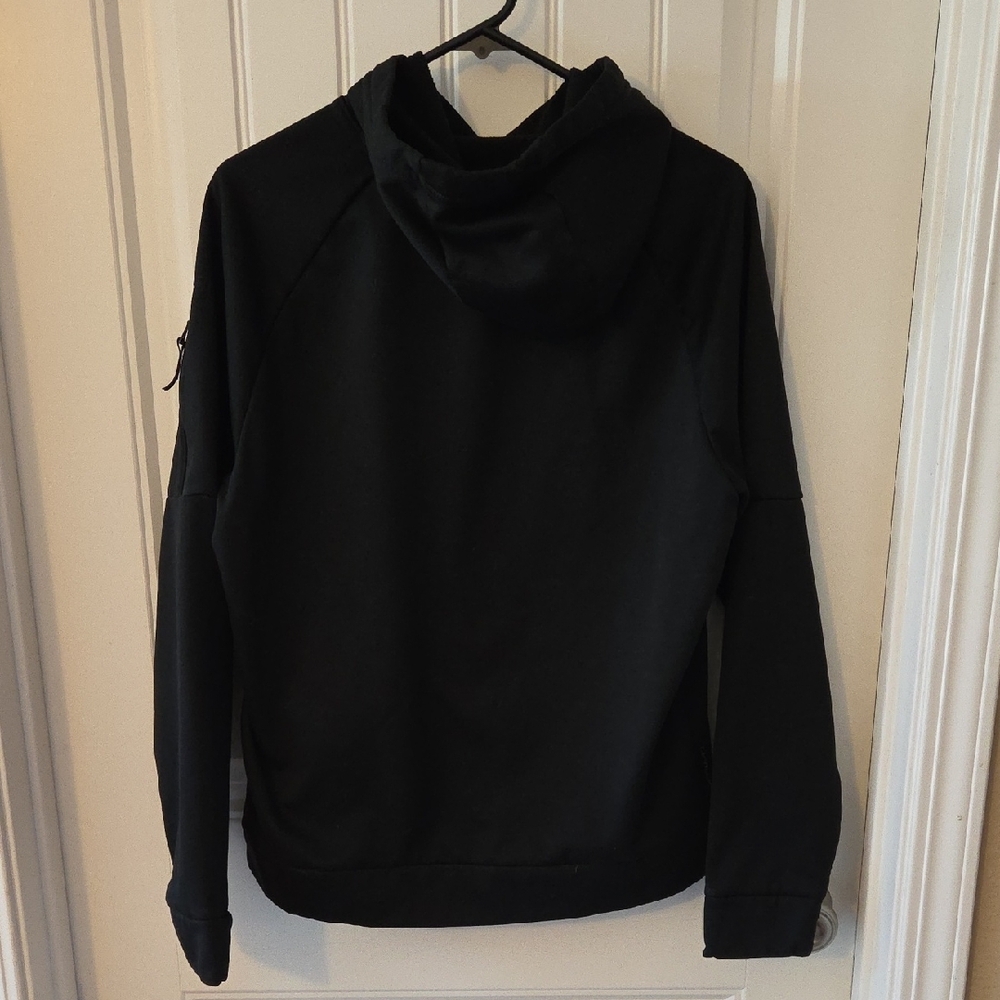 Unisex Nike Black Therma-fit Pullover Drawstring Hoodie - Picture 4 of 6